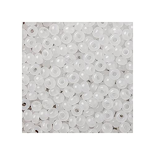 20 g Preciosa Rocailles - Opal, 10/0 ca. 2,3 mm (PRECIOSA seed beads - opal, 10/0 approx. 2.3 mm) von Homry