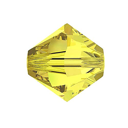 36 stk PRECIOSA - MC Bead Rondelle, Citrin 3,6x4 mm (PRECIOSA - MC Bead Rondelle, citrine) 36pcs von PRECIOSA