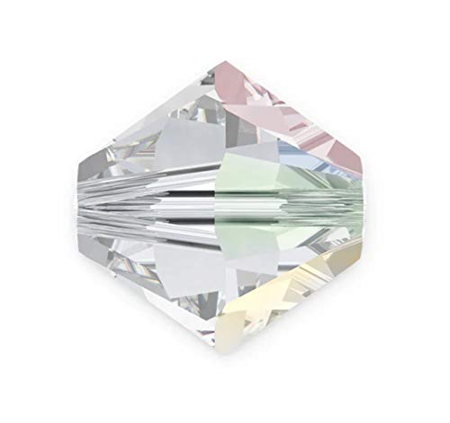Preciosa 100pcs x Genuine Bicone Crystal Beads 3mm Crystal AB Alternatives For Swarovski #5301/5328#preb302 Preciosa 100pcs x Genuine Bicone Crystal Beads 3mm Crystal AB Alternatives For Swarovski #5301/5328#preb302 von Preciosa
