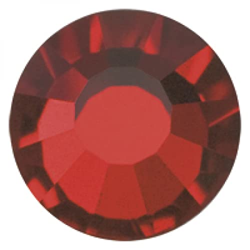 Preciosa Kristalle Viva12 SS12 (ca. 3.1mm) ohne Kleber 100 Stück Siam von Preciosa