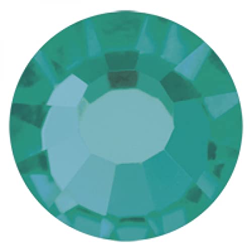 Preciosa Kristalle Viva12 SS20 (ca. 4.7mm) HotFix 100 Stück Blue Zircon von Preciosa