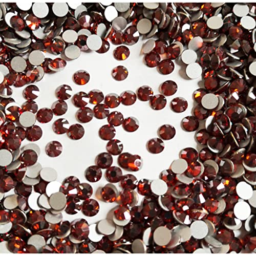 Preciosa Kristalle Viva12 SS20 (ca. 4.7mm) HotFix 100 Stück Crystal Red Flame von Preciosa