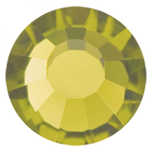 Preciosa Kristalle Viva12 SS20 (ca. 4.7mm) HotFix 100 Stück Olivine von Preciosa