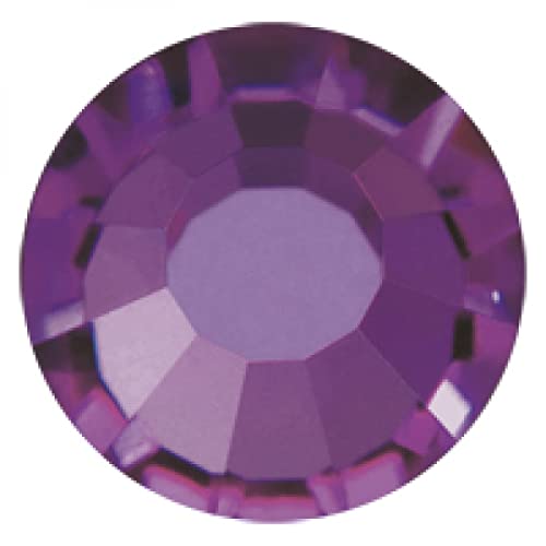 Preciosa Kristalle Viva12 SS34 (ca. 7.2mm) ohne Kleber 24 Stck Amethyst von Preciosa