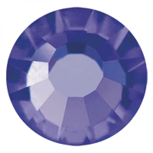 Preciosa Kristalle Viva12 SS34 (ca. 7.2mm) ohne Kleber 24 Stck Deep Tanzanite von Preciosa