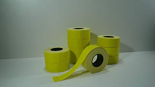 12000 Preisetiketten 21 x 12 mm Loch-Etiketten gelb permanent 12000 Preisetiketten 21 x 12 mm Loch-Etiketten gelb permanent von Preisetiketten