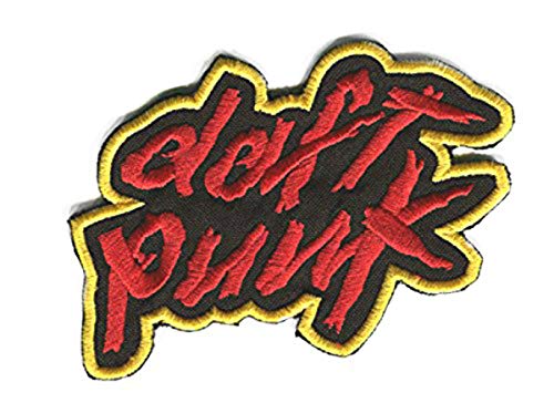 Aufnäher "Daft-Punk", bestickt, zum Aufbügeln oder Aufnähen, für Kostüm, Cosplay, Tribut, Souvenir von Premier Patches