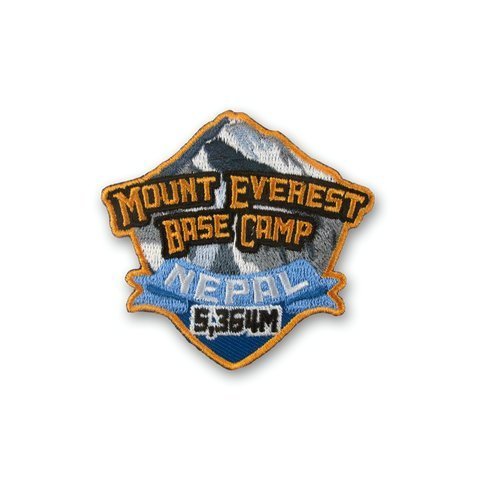 Aufnäher Mount Everest Base Camp Nepal, bestickt, zum Aufbügeln oder Aufnähen, Trek, Bergsteigen, Souvenir Aufnäher Mount Everest Base Camp Nepal, bestickt, zum Aufbügeln oder Aufnähen, Trek, Bergsteigen, Souvenir von Premier Patches