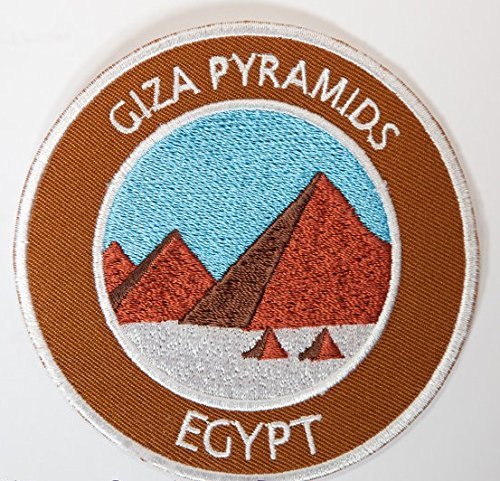 Giza Pyramiden Ägypten Besticktes Bügeleisen / Nähen auf Patch 9 cm Abzeichen Trekking Applique Reise Souvenir DIY Tasche Rucksack T-Shirt Jacke Gepäck Giza Pyramiden Ägypten Besticktes Bügeleisen / Nähen auf Patch 9 cm Abzeichen Trekking Applique Reise Souvenir DIY Tasche Rucksack T-Shirt Jacke Gepäck von Premier Patches