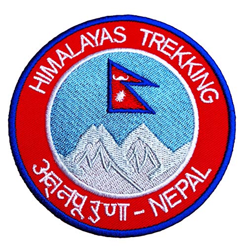 Mount Everest Base Camp Nepal Aufnäher Bügelbild, bestickt, cm, zum Bergsteigen/Klettern, für Reisen/Tasche/Rucksack/T-Shirt/Jacke/Gepäck, als Souvenir Mount Everest Base Camp Nepal Aufnäher Bügelbild, bestickt, cm, zum Bergsteigen/Klettern, für Reisen/Tasche/Rucksack/T-Shirt/Jacke/Gepäck, als Souvenir von Premier Patches