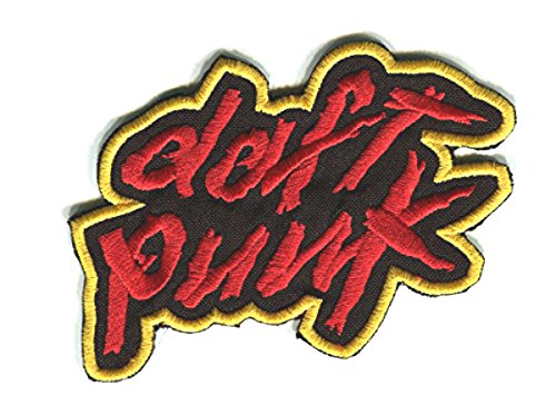 XL Daft Punk Aufnäher (21,6 cm) bestickt zum Aufbügeln oder Aufnähen, für Kostüme, Cosplay, Jacke von Premier Patches