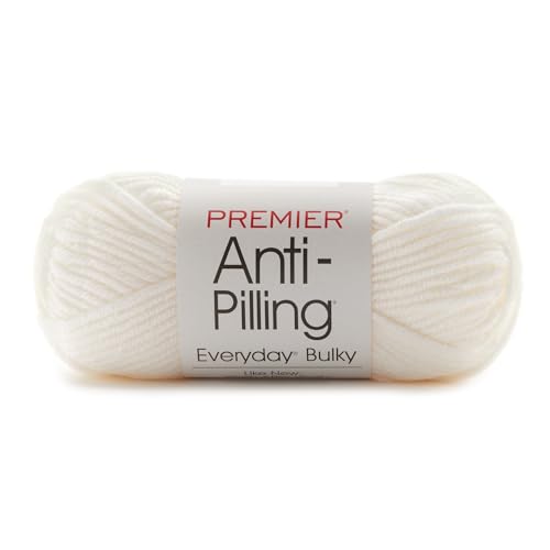 Premier Yarns 1068-01 Garn für den täglichen Gebrauch, weiß, Einheitsgröße von Premier Yarns