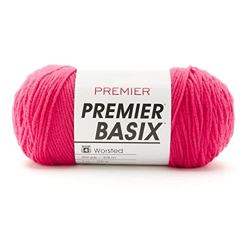 Premier Yarns 625211 1115-09 GARN BASIX FUCHSIA, Acryl, Einheitsgröße, 328 meter Premier Yarns 625211 1115-09 GARN BASIX FUCHSIA, Acryl, Einheitsgröße, 328 meter von Premier Yarns