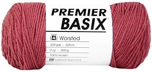 Premier Yarns 625213 1115-11 Garn Basix Rose, Einheitsgröße Premier Yarns 625213 1115-11 Garn Basix Rose, Einheitsgröße von Premier Yarns