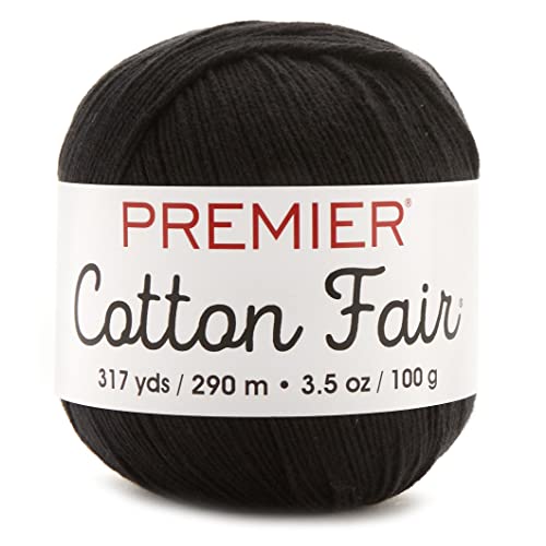 Premier Yarns Baumwolle Fair massiv Yarn-Black, andere, Mehrfarbig von Premier Yarns