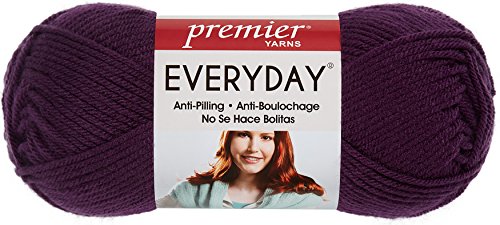 Premier Yarns Everyday Massiv Garn, Mehrfarbig, 9,52 x 19,68 X 9,52 cm von Premier Yarns