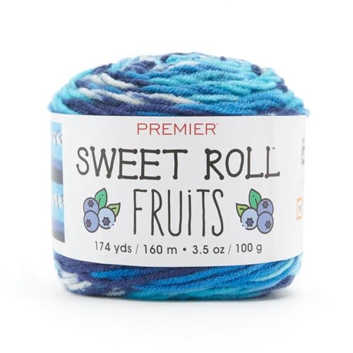 Premier Yarns Garn Sweet Roll FRT Blueberry, Acryl Premier Yarns Garn Sweet Roll FRT Blueberry, Acryl von Premier Yarns