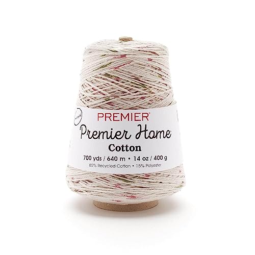 Premier Yarns Home Baumwolle Garn Multi Konus Vineyard Dots, Papier, Mehrfarbig von Premier Yarns