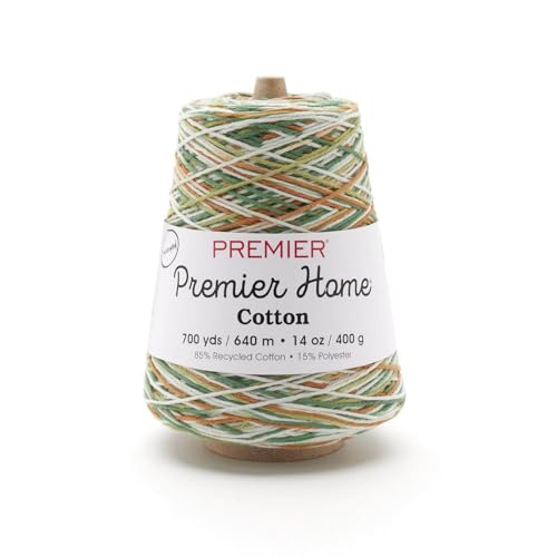 Premier Yarns Home Cotton Yarn Multi Cone Woodland, Paper, Multicoloured, 0.1 x 0.1 x 0.1 cm von Premier Yarns