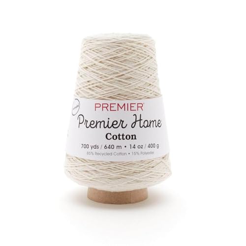 Premier Yarns Home Baumwolle Garn Solid Konus Creme, Papier, Mehrfarbig Premier Yarns Home Baumwolle Garn Solid Konus Creme, Papier, Mehrfarbig von Premier Yarns