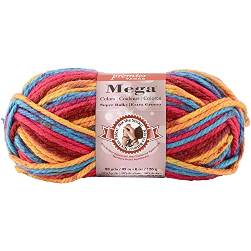 Premier Yarns Mega Farben Yarn-Vintage, andere, Mehrfarbig von Premier Yarns