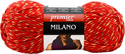 Premier Yarns Milano Garn, Mehrfarbig, 20,6 x 19,05 x 6,85 cm von Premier Yarns