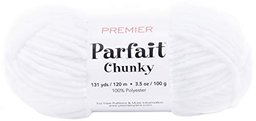 Premier Yarns Parfait Chunky Garn, Weiß Premier Yarns Parfait Chunky Garn, Weiß von Premier Yarns