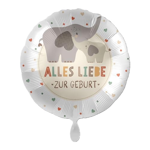 ABC18 Folienballon "Alles Liebe zur Geburt" Rund Ø43cm ABC18 Folienballon "Alles Liebe zur Geburt" Rund Ø43cm von Premioloon