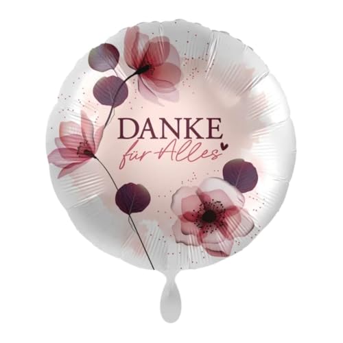 ABC18 Folienballon "Danke für Alles" Rund Ø43cm ABC18 Folienballon "Danke für Alles" Rund Ø43cm von Premioloon