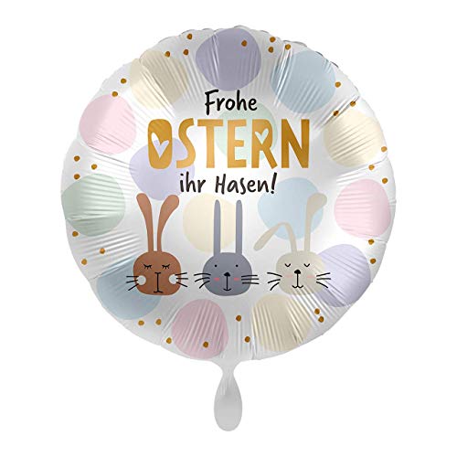 Folienballon Frohe Ostern Ihr Hasen, ca. 43 cm Folienballon Frohe Ostern Ihr Hasen, ca. 43 cm von Premioloon