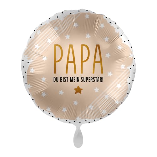 Folienballon Vatertag, Papa Du bist mein Superstar, ca. 43 cm Folienballon Vatertag, Papa Du bist mein Superstar, ca. 43 cm von Premioloon