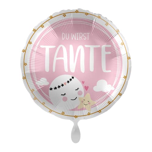 Party Factory Folienballon rund Du wirst Tante 43cm, Heliumballon, Luftballon zur Geburt, Babyshower oder Mottoparty Party Factory Folienballon rund Du wirst Tante 43cm, Heliumballon, Luftballon zur Geburt, Babyshower oder Mottoparty von Premioloon