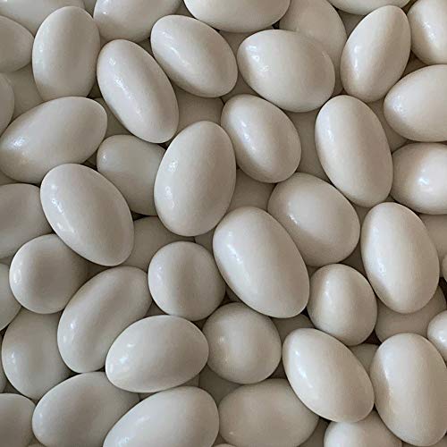 Hochzeitsmandeln weiß glänzend 1 kg einfarbig/farbig gemischt - Gastgeschenk Hochzeit Zuckermandeln griechische Koufeta italienische Confetti französische Dragees, Farbe / Farbkombinationen:1 kg Weiß Hochzeitsmandeln weiß glänzend 1 kg einfarbig/farbig gemischt - Gastgeschenk Hochzeit Zuckermandeln griechische Koufeta italienische Confetti französische Dragees, Farbe / Farbkombinationen:1 kg Weiß von Premium Weddings