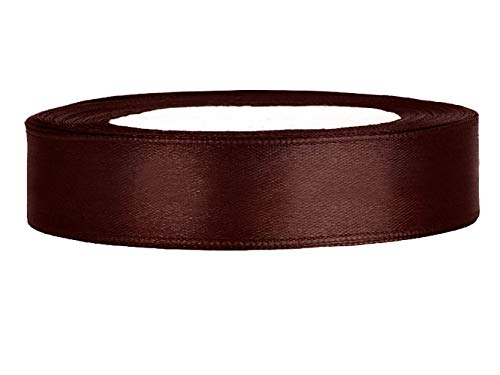 Premium Weddings Satinband braun 12 mm 25 m - Schleifenband Geschenkband Dekoband Premium Weddings Satinband braun 12 mm 25 m - Schleifenband Geschenkband Dekoband von Premium Weddings