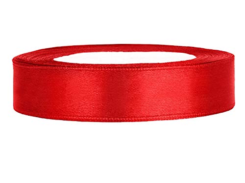 Premium Weddings Satinband rot 12 mm 25 m - Schleifenband Geschenkband Dekoband Premium Weddings Satinband rot 12 mm 25 m - Schleifenband Geschenkband Dekoband von Premium Weddings
