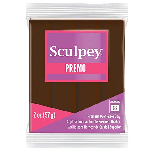 Sculpey Modelliermasse Premo 57g umbra gebrannt von Sculpey