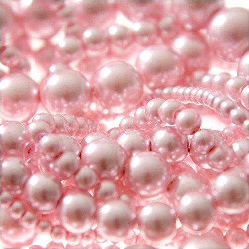 14 mm Perlen Perlen Glasperlen Boho Pastellfarben 10 Stück Rosa von Présentoirs pour Bijoux