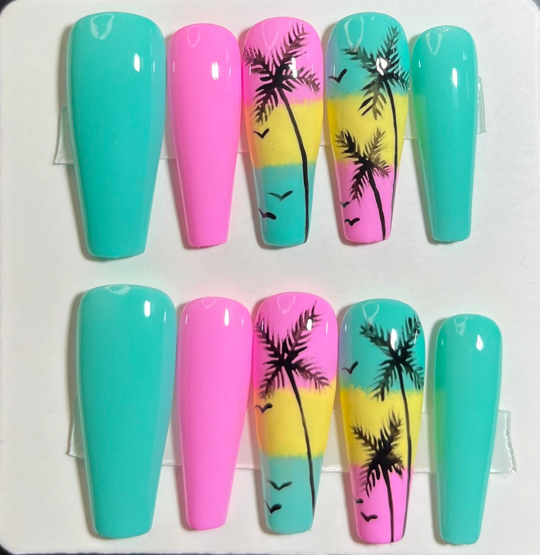 Sommer Palmen Sommer Palmen von PressandBling
