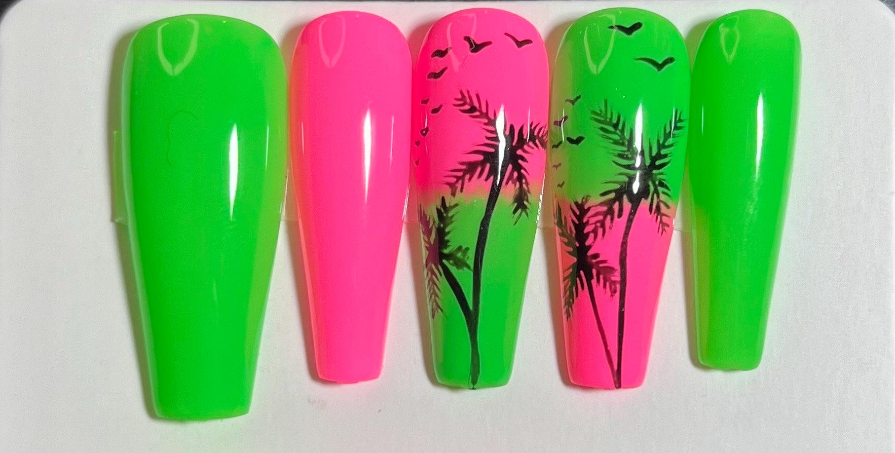 Neon Palme Neon Palme von PressandBling