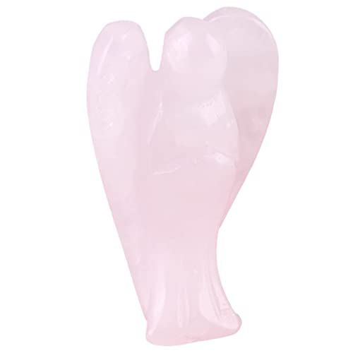 Pretfy Engelsform Crystaleffizientes Kit Charme 35G Opal Geladene Rosa Wächter Energie Display Zähler Friedenskonzentration Meditation Handwerk Steinschalter Origination (#2) von Pretfy
