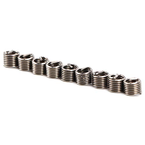 Pretfy Fadenreparatureinsatzkit, 304 Edelstahl -Hochfestigkeitswerkzeug, M5 X 0,8 X 1,5d Pretfy Fadenreparatureinsatzkit, 304 Edelstahl -Hochfestigkeitswerkzeug, M5 X 0,8 X 1,5d von Pretfy