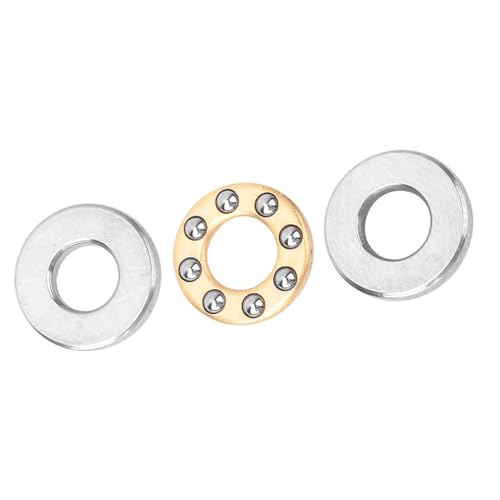 Pretfy Flaches Stahllager Hoher Präzision, Kleiner Reibungskugelschublager für die Herstellung von Maschinen (F4-9m 4 * 9 * 4mm) von Pretfy