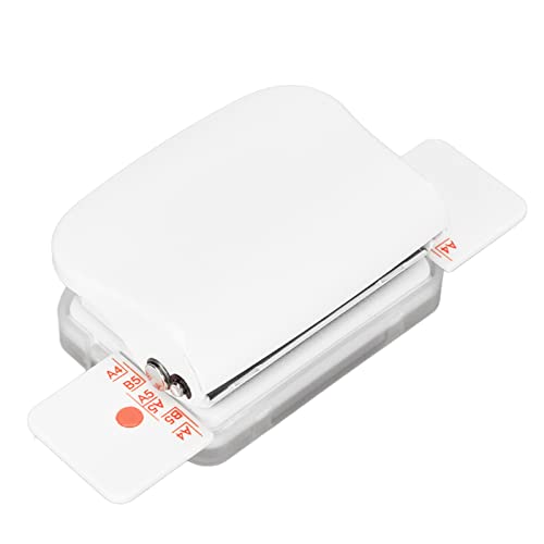 Pretfy Manuelle Bindungsmaschinen Mehrzweck 6 Löcher Cinch Book Binding Machine für Heimbüro - Effizient und Robust (Weiß) von Pretfy