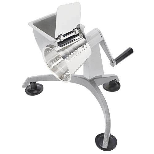 Pretfy Multifunktionaler Handkurbel Gemüsesteiger & Reifenprozessor mit 5 Edelstahlklingen für die Küche Pretfy Multifunktionaler Handkurbel Gemüsesteiger & Reifenprozessor mit 5 Edelstahlklingen für die Küche von Pretfy
