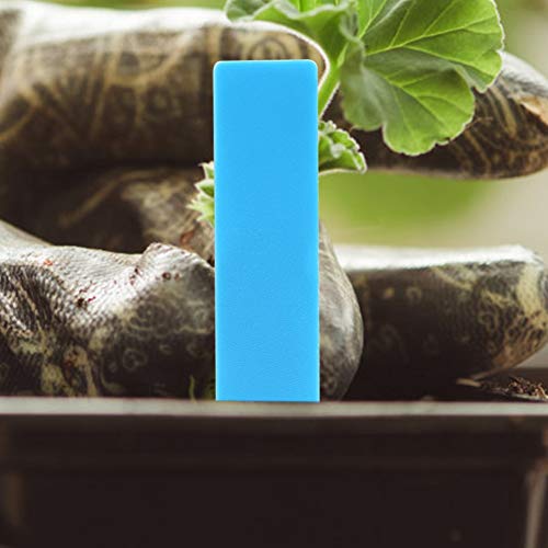 Pretfy Plastikblumenpflanze Universeller Teil Garten für Etikett Samen 100 Name Markierungs -Tag PCs - Universelle Einrichtung, Langlebig (Blau) von Pretfy