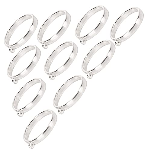 Pretfy Round Hohlrahmen Robuster Einheiten Schmuck 10pcs Armbandzubehör Liefert Halsketten - Verbesserte Leistung und Haltbarkeit (Typ 1) von Pretfy