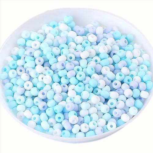 13000 Stück Rocailles Perlen 2mm Kleine Perlen für Armbänder, 12/0 Glasperlen zum Auffädeln Blau Perlen Matte Bastelperlen für DIY Schmuck und Basteln für Feiertage, Geburtstage, Weihnachten 13000 Stück Rocailles Perlen 2mm Kleine Perlen für Armbänder, 12/0 Glasperlen zum Auffädeln Blau Perlen Matte Bastelperlen für DIY Schmuck und Basteln für Feiertage, Geburtstage, Weihnachten von Prettme