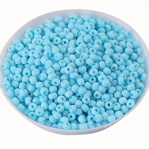 13000 Stück Rocailles Perlen 2mm Kleine Perlen für Armbänder, 12/0 Glasperlen zum Auffädeln Marineblau Matte Bastelperlen für DIY Schmuck und Basteln für Feiertage, Geburtstage, Weihnachten 13000 Stück Rocailles Perlen 2mm Kleine Perlen für Armbänder, 12/0 Glasperlen zum Auffädeln Marineblau Matte Bastelperlen für DIY Schmuck und Basteln für Feiertage, Geburtstage, Weihnachten von Prettme