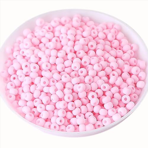13000 Stück Rocailles Perlen 2mm Kleine Perlen für Armbänder, 12/0 Glasperlen zum Auffädeln Rosa Matte Bastelperlen für DIY Schmuck und Basteln für Feiertage, Geburtstage, Weihnachten 13000 Stück Rocailles Perlen 2mm Kleine Perlen für Armbänder, 12/0 Glasperlen zum Auffädeln Rosa Matte Bastelperlen für DIY Schmuck und Basteln für Feiertage, Geburtstage, Weihnachten von Prettme