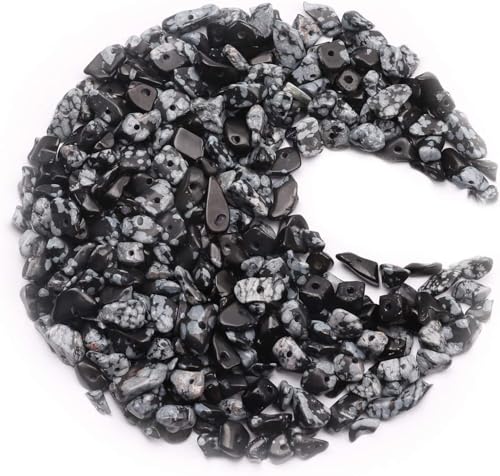 500 Stück Edelsteinperlen Schwarze Weiße Perlen zum Auffädeln Kristall Perlen 5-8 mm Gebohrt Edelstein Perlen zum Basteln Natur Steinperlen für DIY Armbänder Ketten Ohrringe Schmuck 500 Stück Edelsteinperlen Schwarze Weiße Perlen zum Auffädeln Kristall Perlen 5-8 mm Gebohrt Edelstein Perlen zum Basteln Natur Steinperlen für DIY Armbänder Ketten Ohrringe Schmuck von Prettme
